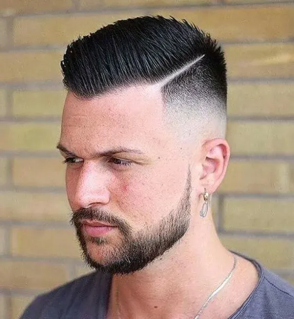Edgy Hard Part Fade Edgy Hard Part Fade