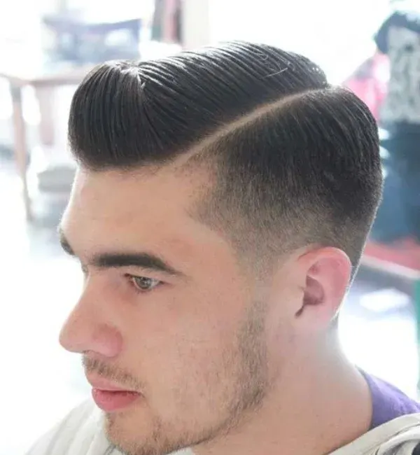 Gentleman's Side Part Taper Fade