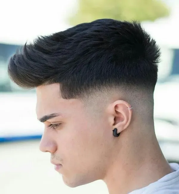 Mid Fade Crew Cut
