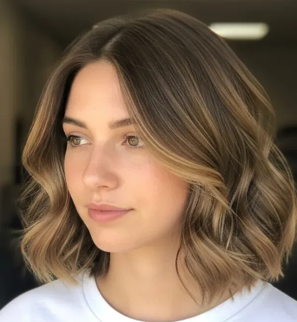 Casual Medium-Short Hairstyle