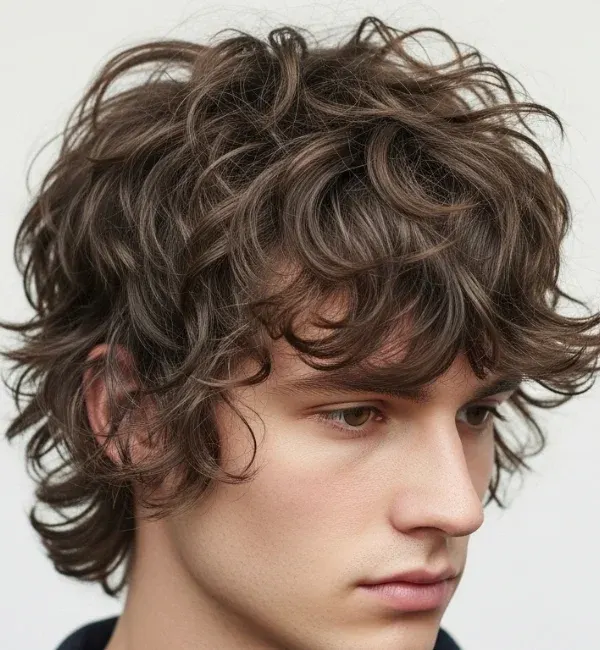 Curly Wolf Cut Curly Wolf Cut