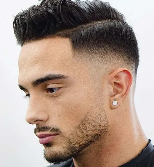Drop Fade Comb Over