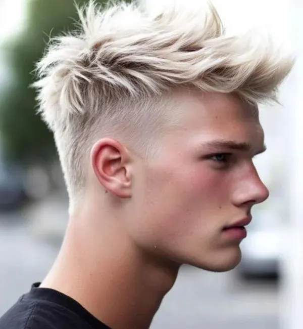 Handsome Short Tousled Style with Low Taper Fade Handsome Short Tousled Style with Low Taper Fade