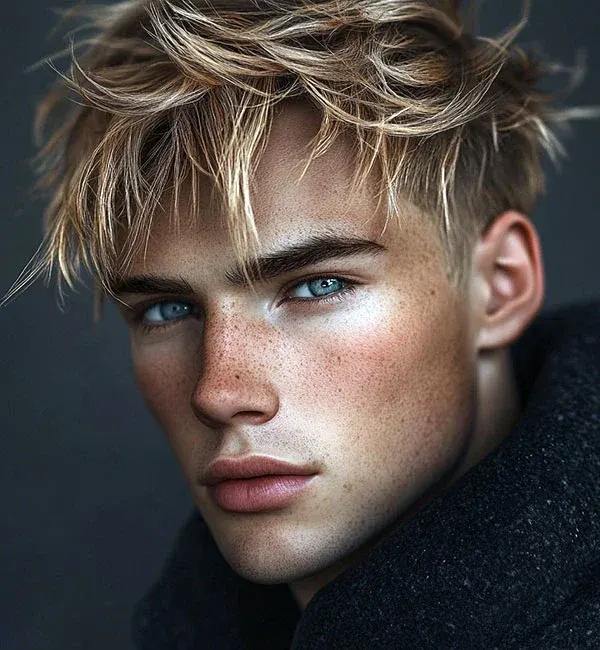 Layered Shaggy Hairstyle