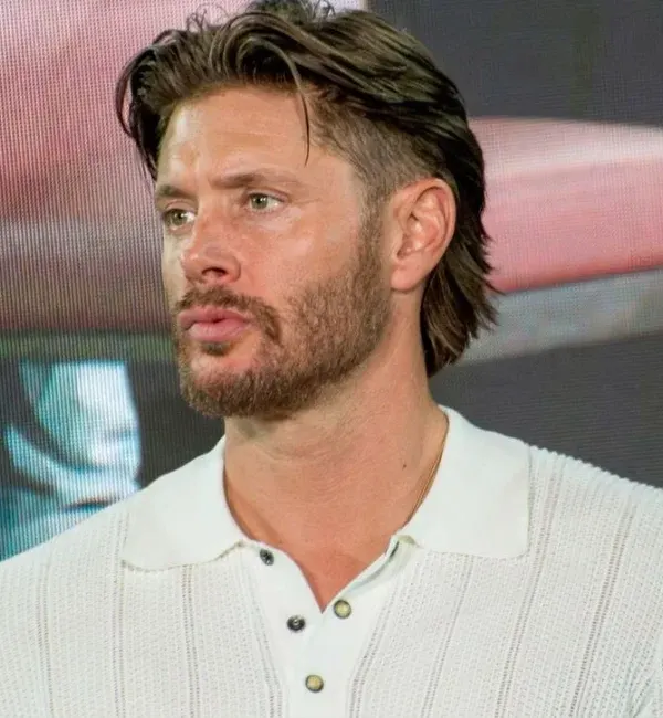 Long Comb Over with Tapered Sides