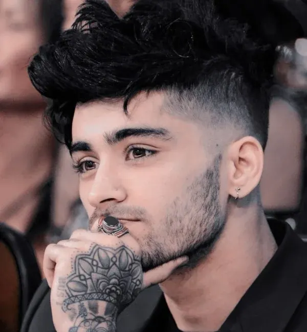 Long Quiff Fade