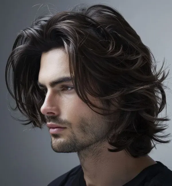 Long Shaggy Hairstyle