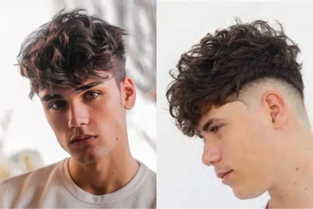 Messy Hairstyles Men'