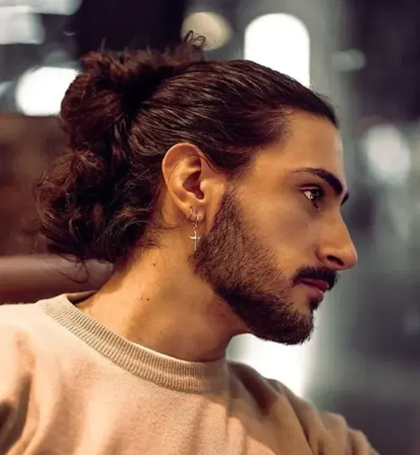 Messy Man Bun Messy Man Bun