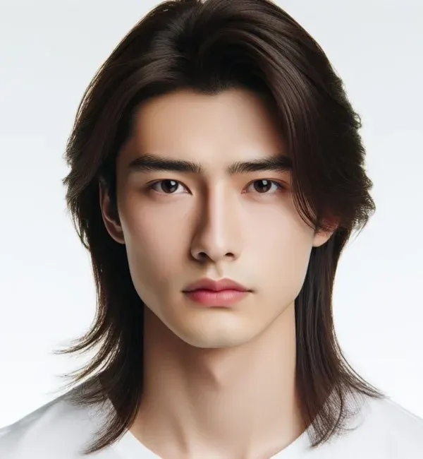 Middle Part Flow with Long Curtains Middle Part Flow with Long Curtains
