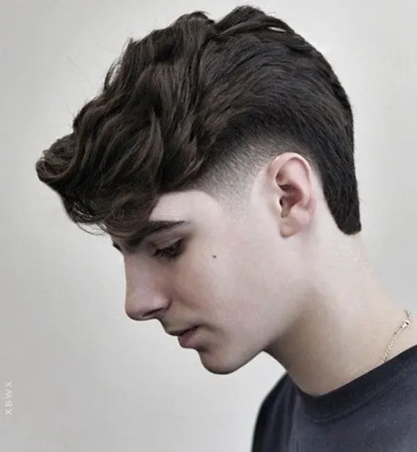 Middle Part with Fade