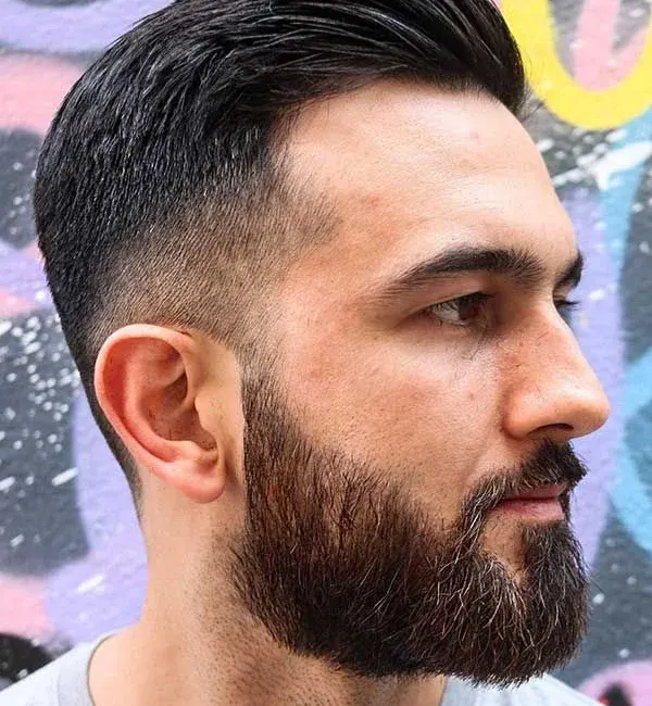 Military Comb Over Fade