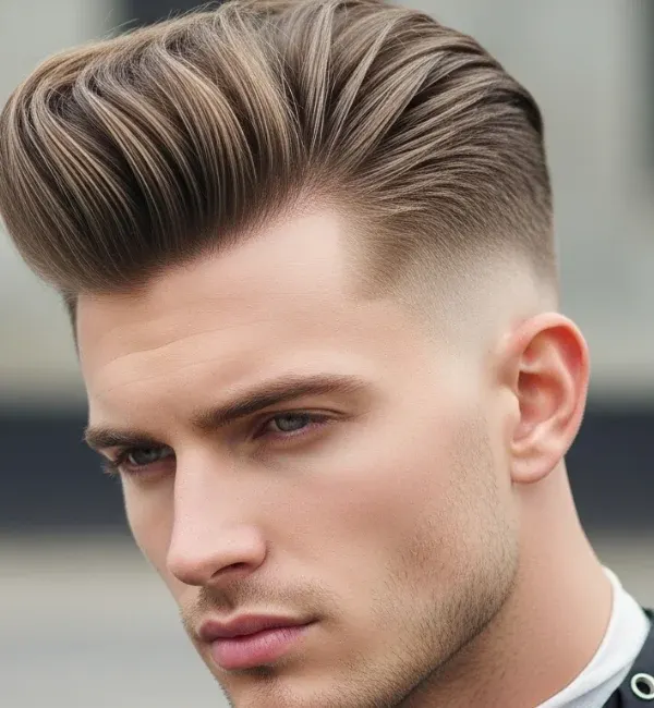 Modern Pompadour Fade