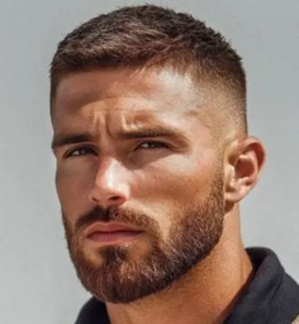 Short, Choppy Mod with Beard Short, Choppy Mod with Beard