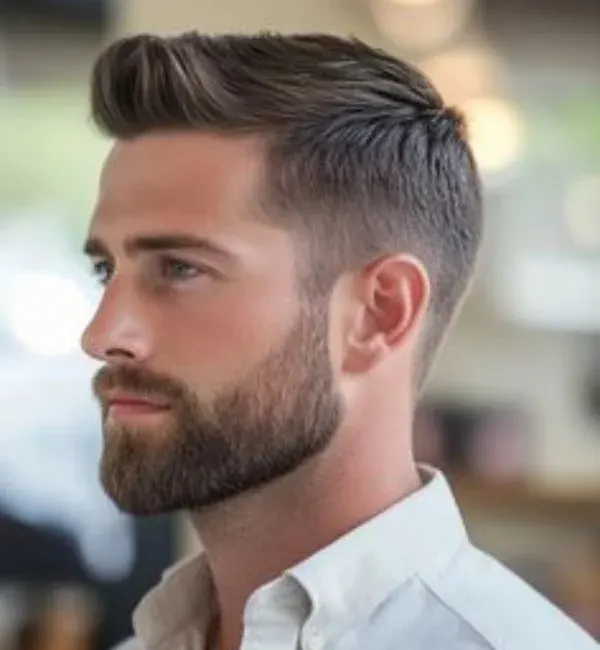 Short Hair with A Beard Short Hair with A Beard