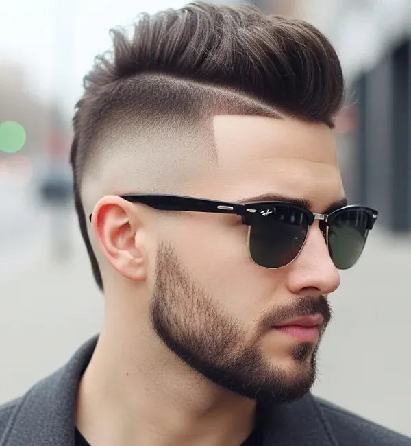 Short Mohawk Fade