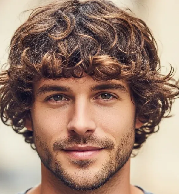 Short Shaggy Curls