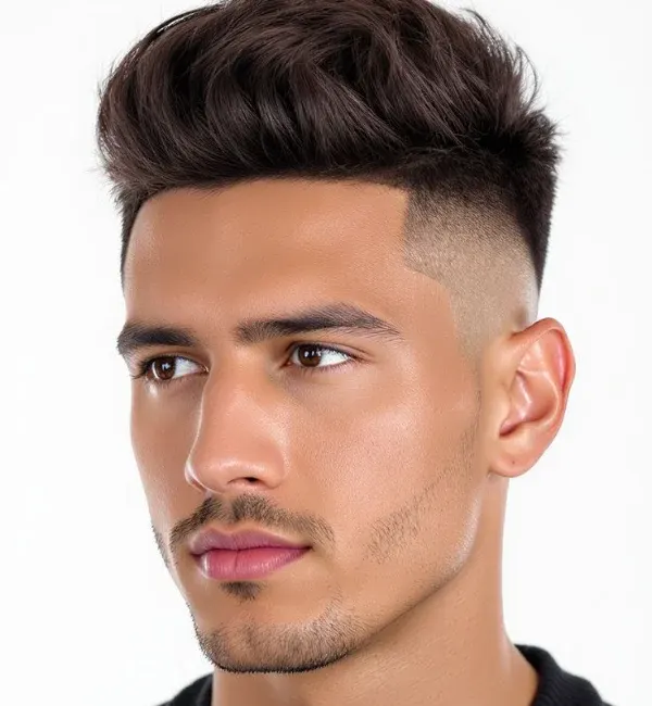 Short Textured Center Part Short Textured Center Part