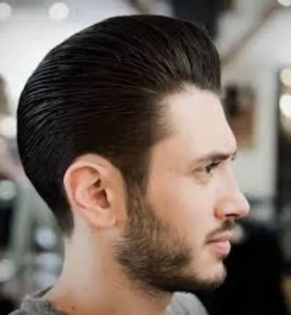 Slick Back Man Bun