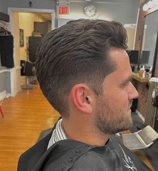 Slick Back Taper Fade