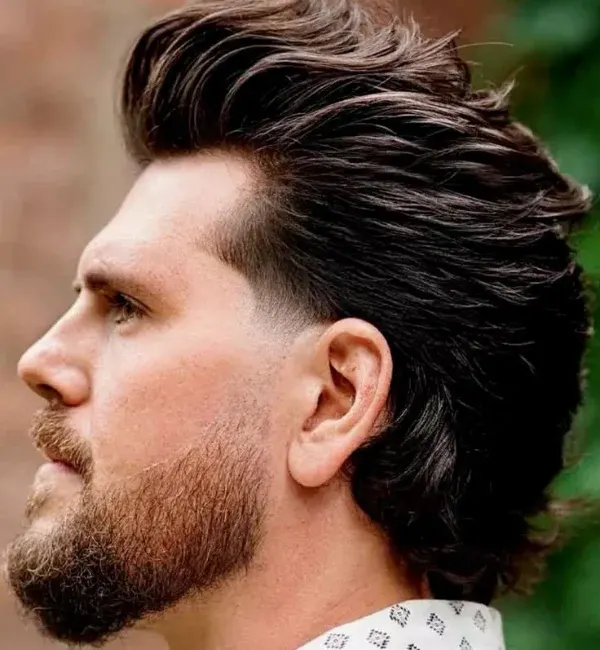 Slick Back Undercut Fade