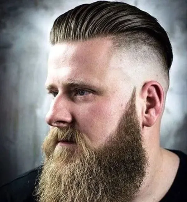 Slick Back with Beard