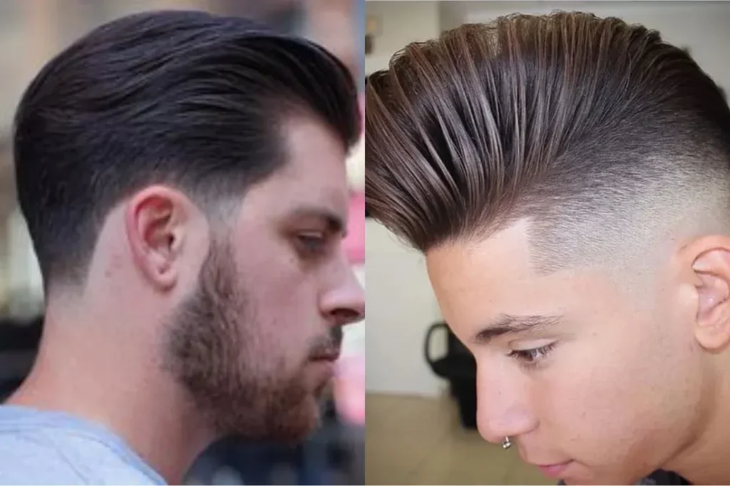 Slicked Back Hairstyles