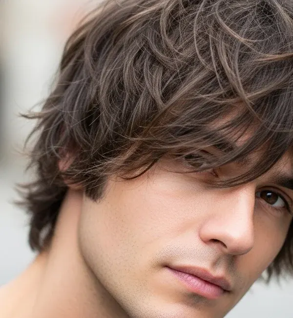 Textured Shaggy Hair