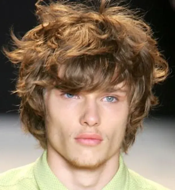 Thick, Shaggy Hair with Layers