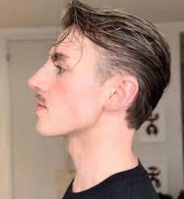 Wet Look Slick Back